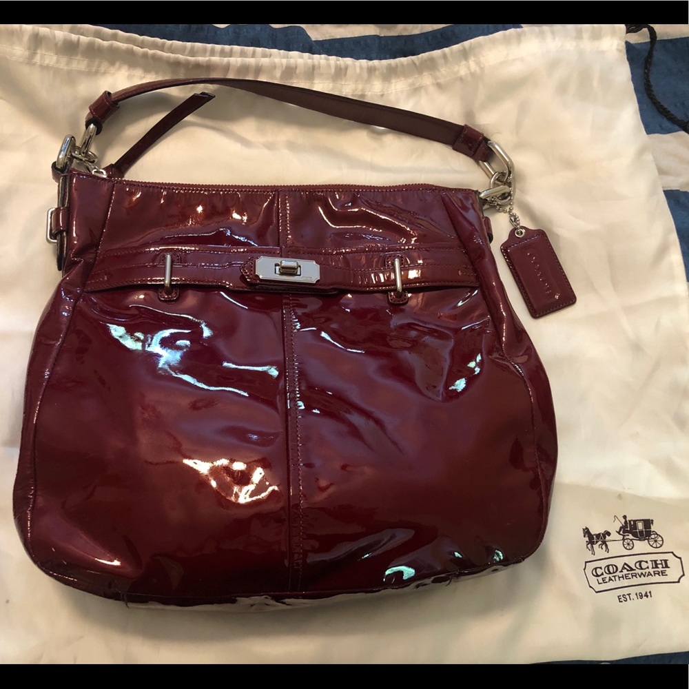 Coach 17861 Chelsea Patent Leather Ashlyn Bag